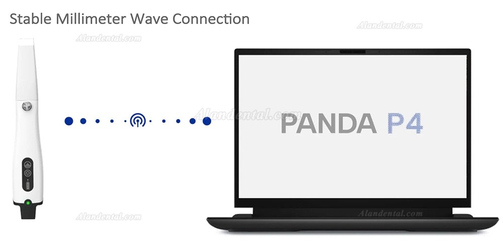 Panda P4 Wireless Intraoral Scanner With 6 Scanner Tips